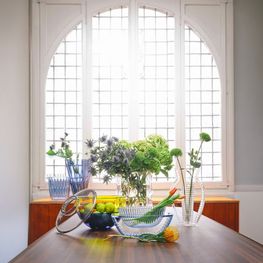 Florero Matelasse Cristal