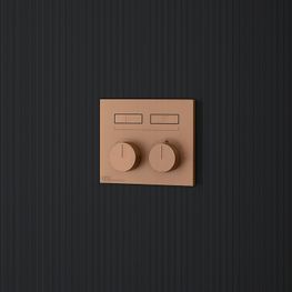 Mezclador Empotrado Hifi Compact Cobre Cepillado PVD de 2 Funciones