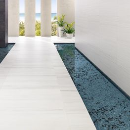 Vento Waves White 45x90