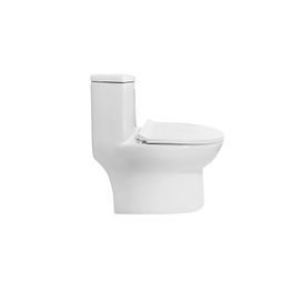 Inodoro Elba Blanco One Piece Elongado 3-6L Doble Push