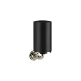 Vaso Baño Veinti20 Nickel/Cerámica Negro Pared