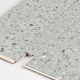 Perfil de Transición Terrazzo Gris 7x45x2400 mm