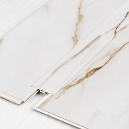 Perfil de Transición Mármol Golden Calacatta 7x45x2400 mm