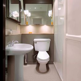 Lavamanos Alto II Blanco Pedestal Ovalado 545x435 mm