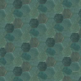 Fachaleta Hexagonal Lume Green 18.2x21