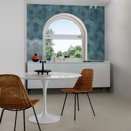 Fachaleta Hexagonal Lume Blue 18.2x21