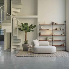 Cojín Tejido Chenille Beige 48x48 cm