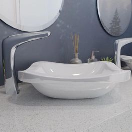 Grifo Institucional TV-302 Cromo Caño Alto Sensor Corriente