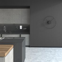 Panel Wall Nature Waves Dolphin Grey 140x2800x18 mm