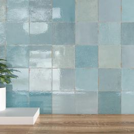 Zellige Aqua 12.5x12.5