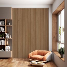 Panel Wall Nature Flats Teca 115x2800x12 mm