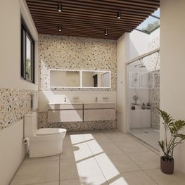 Orbit Terrazo Light Grey 60x60