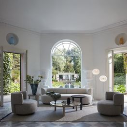 Mesa de Centro K-Top D.60 cm Black/Marquina/Black