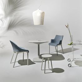 Taburete A.I. Light 45 cm Blanco