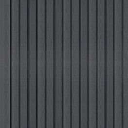 Kit Panel WPC Exterior Duvar Negro 5 piezas / 3.18 m²