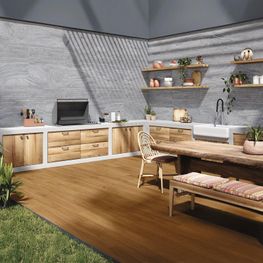 Nordica Rock Gray Rústico 45x90