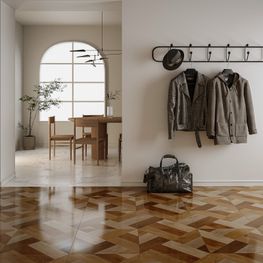 Madera Girona Brillante 55x55