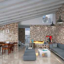 Benasque Marrón Mate 33x55