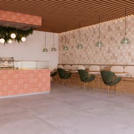 Kuo Rosado Brillante 20x20