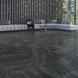 Stratto Black Mate 60.5x60.5 cm