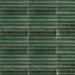 Lume 3D Rake Green Brillante 6x24 cm