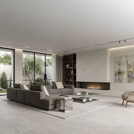 Portland Stone Veincut Mate 59.3x119 cm