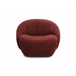 Sillón Moody Chenille Vino 1 Plaza 106x97x80 cm