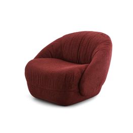 Sillón Moody Chenille Vino 1 Plaza 106x97x80 cm