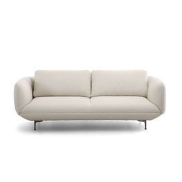 Sofá Ofelia Bouclé Crema 3 Plazas 209x98x79 cm