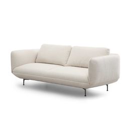 Sofá Ofelia Bouclé Crema 3 Plazas 209x98x79 cm