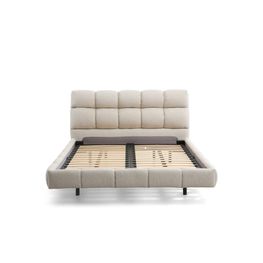 Cama Chunky Bouclé Crema Queen 168x243x96 cm
