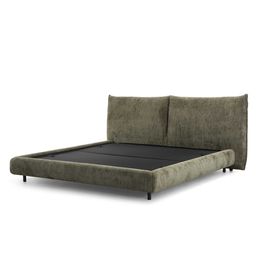 Cama Pillow Chenille Café King 248x237x108 cm